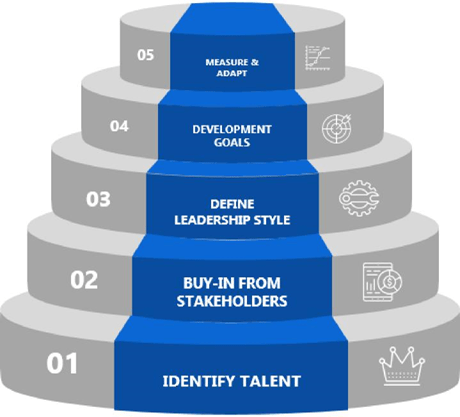 Figure 1: Steps to create Leadership Development Goals